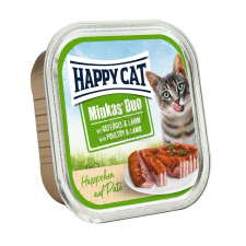 Happy Cat Minkas Duo - Baromfi és bárány 100 g (ÚJ) macskaeledel
