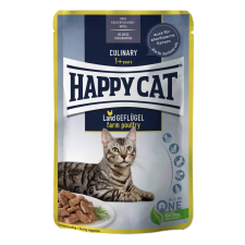  Happy Cat Pouch Szósz Culinary Baromfi – 24×85 g macskaeledel