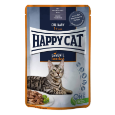  Happy Cat Pouch Szósz Culinary Kacsa – 4×85 g macskaeledel