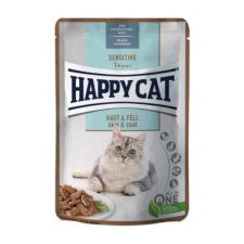 Happy Cat Pouch Szósz Sensitive Skin&Coat 24x85g macskaeledel