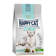Happy Cat Sensitive adult LIGHT 1,3kg macskaeledel