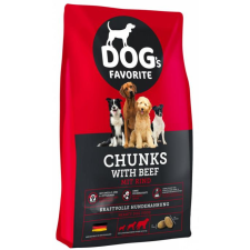 Happy Dog Dogs Favorite Chunks with Beef 2x15kg kutyaeledel