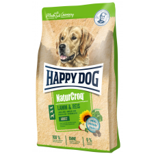 Happy Dog NaturCroq Lamm &amp; Reis 4kg kutyaeledel