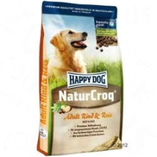  HAPPY DOG NATURCROQ RIND&REIS 15KG kutyaeledel