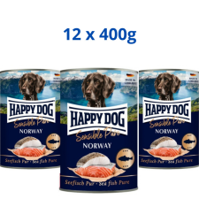 Happy Dog Norway konzerv Lazac 12x400g kutyaeledel