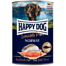  Happy Dog Norway Pur (Lazac) konzerv – 800 g kutyaeledel