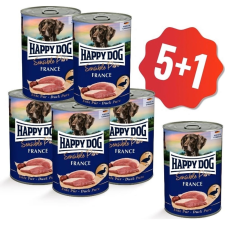  Happy Dog Pur Kacsahúsos Konzerv – France 400g - 6x400g kutyaeledel
