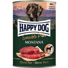 Happy Dog Pur Montana - Szín lóhúsos konzerv (6 x 400 g) 2.4 kg kutyaeledel