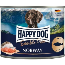 Happy Dog Pur Norway - Szín lazachúsos konzerv (6 x 200 g) 1.2 kg kutyaeledel