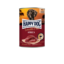 Happy Dog sensible adult Africa strucc kutya konzerv 400g kutyaeledel