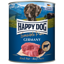  Happy Dog Sensible Pur Germany Marha színhús konzerv 800g kutyaeledel