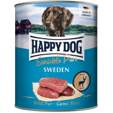Happy Dog Sensible Pur Sweden Vad színhús konzerv 800g kutyaeledel