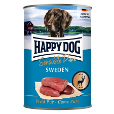 Happy Dog Sensible Pure Sweden, Vadhúsos Konzerv-400 g kutyaeledel