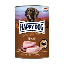  Happy Dog Sensible Pure Texas- Pulykahúsos Konzerv 400g - 6x400g kutyaeledel