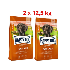 HAPPY DOG SENSIBLE TOSCANA KACSÁVAL 2x12,5KG kutyaeledel