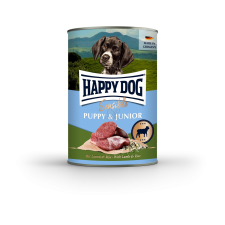 Happy Dog Supreme Sensible Puppy & Junior konzerv - bárány, rizs 400 g kutyaeledel
