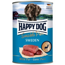  Happy Dog Sweden Pur (Vadhúsos) konzerv – 12×200 g kutyaeledel
