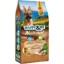  Happy&Fit Natural Adult Active kutyatáp – 12 kg kutyaeledel
