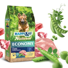Happy&Fit Natural Economy Adult with Pork and Vegetables 2x12kg kutyaeledel