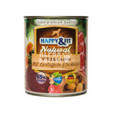 Happy&Fit Natural Happy&Fit Natural Wild&Lamm mit Kartoffeln&Distelöl 800g kutyaeledel