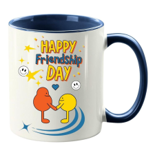  Happy Friendship Day Bögre (másik oldalra fotó és felirat kérhető) bögrék, csészék