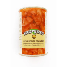 Happy Frucht paradicsom 400g hámozott darabolt konzerv