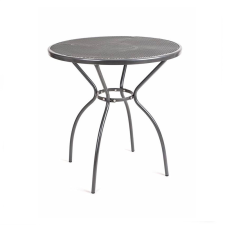  HAPPY GREEN ROUND acél kerti asztal – Ø70 x 72 cm, szürke 50300901 kerti bútor