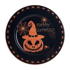 Happy Halloween fém tálca - kerek 33 cm konyhai eszköz