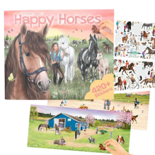 Happy Horses Kreatív Matricás tervezö kreatív és készségfejlesztő