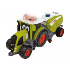 Happy People Claas Traktor bálázóval - Zöld autópálya és játékautó