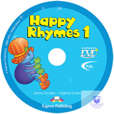  Happy Rhymes 1 Dvd Pal idegen nyelvű könyv