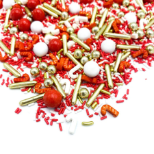 Happy sprinkles szórógyöngy, Holly Jolly, 90g sütés és főzés