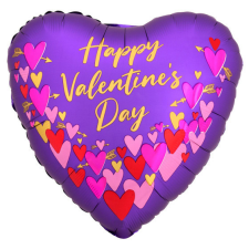 Happy Valentine's Day fólia lufi 45 cm party kellék