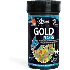 Haquoss | GOLDFLAKE | Teljes értékű pehely, aranyhal táp 250 ml / 38 g haleledel