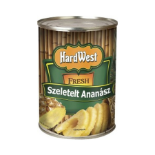 Hardwest Szeletelt Ananász Konzerv - 565G alapvető élelmiszer