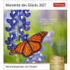 Harenberg Momente des Glücks Postkartenkalender 2027 - Wochenkalender mit Zitaten, mit 53 Postkarten (Naptár/Határidőnapló)