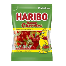  Haribo 100g - Happy Cherries csokoládé és édesség