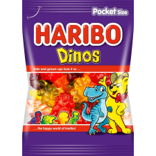  Haribo Dinos gyümölcsízű gumicukorka 100 g csokoládé és édesség