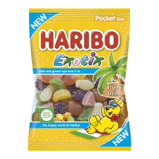 Haribo exotix gumicukor 100g alapvető élelmiszer