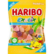 Haribo Exotix gyümölcsízű gumicukorka 100 g csokoládé és édesség