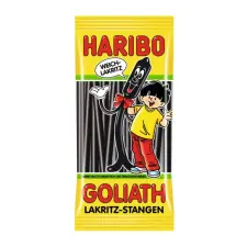  Haribo Goliath Lakritz-stangen medvecukorízű gumicukor 125g csokoládé és édesség