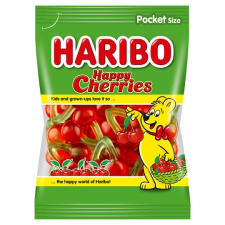 Haribo Happy Cherries gyümölcsízű gumicukorka 100 g csokoládé és édesség