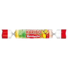 Haribo Roulette gyümölcsízű gumicukorka 25 g csokoládé és édesség