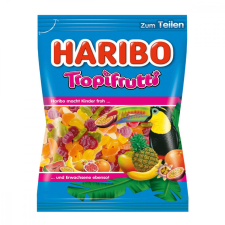  HARIBO TRÓPUSI GYÜMÖLCS GUMICUKOR 100G csokoládé és édesség