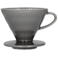 Hario Dripper V60-02, kerámia, szürke kávéfőző