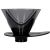 Hario One Pour Dripper Mugen V60, műanyag, fekete