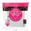 Hario papírfilter V60-02 (VCF-02-100W), fehér, 100 darab