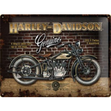  Harley Davidson Brick Wall Fémtábla dekoráció