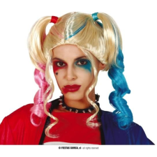 Harley Quinn halloween farsang jelmez kiegészítő - szőke paróka (v2) paróka