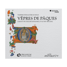 Harmonia Mundi Ensemble Organum, Marcel Pérès - Vêpres de Pâques (Cd) klasszikus